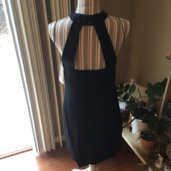 Vintage new old stock All That Jazz choker mini dress beaded detail size 13/14 - Picture 11 of 11